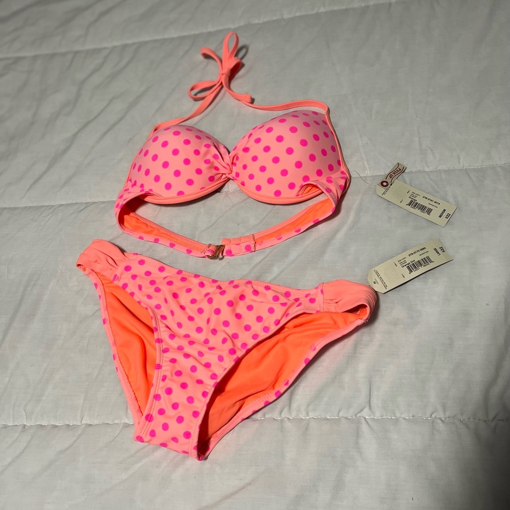 Pink Polka dot Arizona bikini